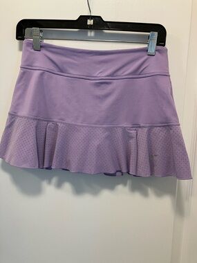 Nike Dri- Fit Lavender Athletic Ruffle Tennis/ Pickle Ball Skort- S